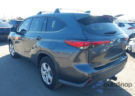 2020 Toyota Highlander L from USA, damaged, VIN 5TDCZRAH8LS008960